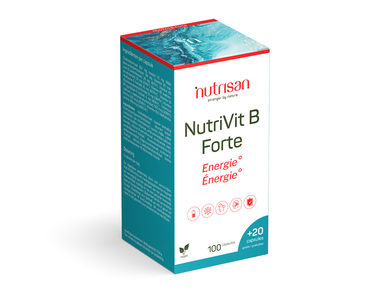 Nutrivit B Forte - 100 + 20 Vcaps