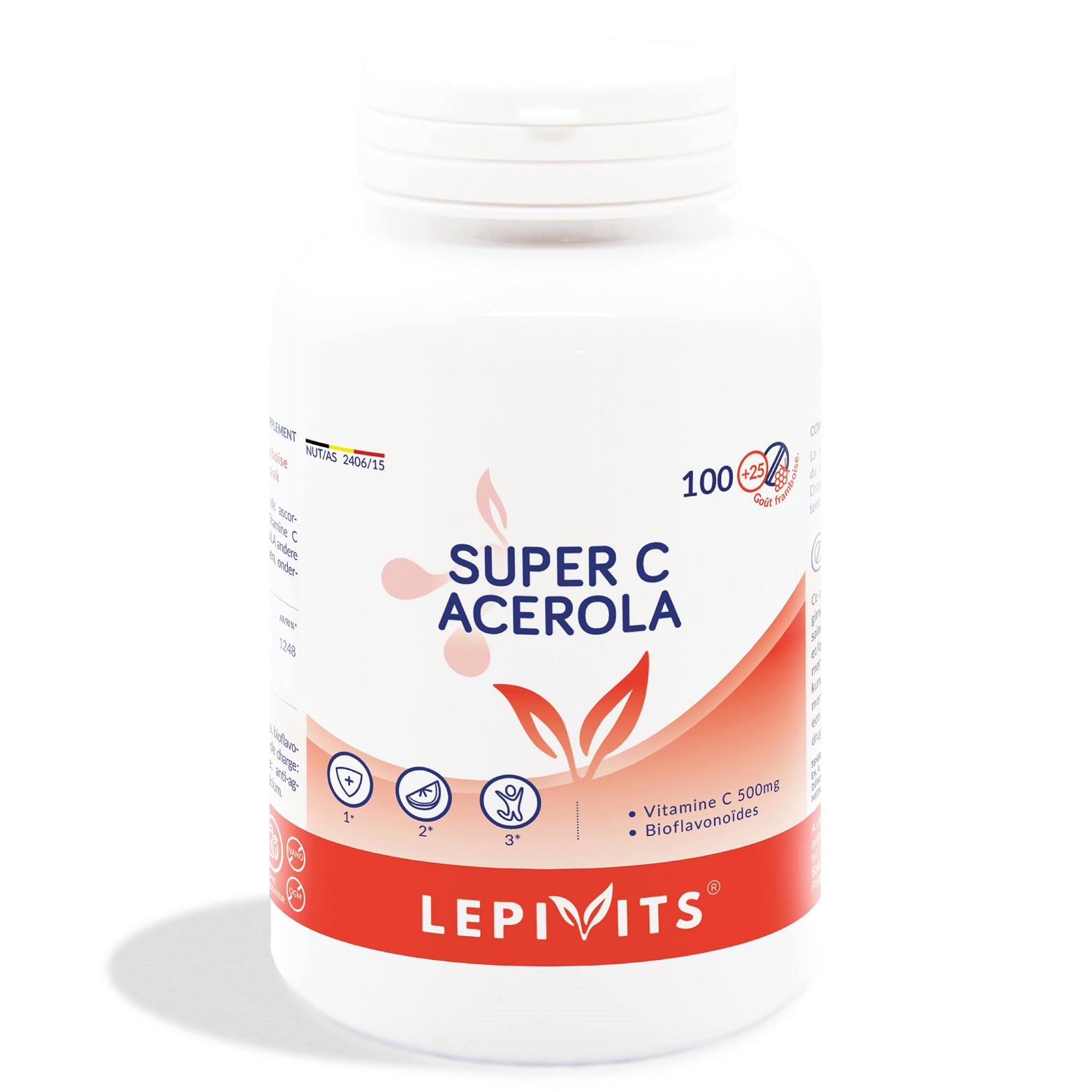 Super C Acerola - 100 + 25 tabs