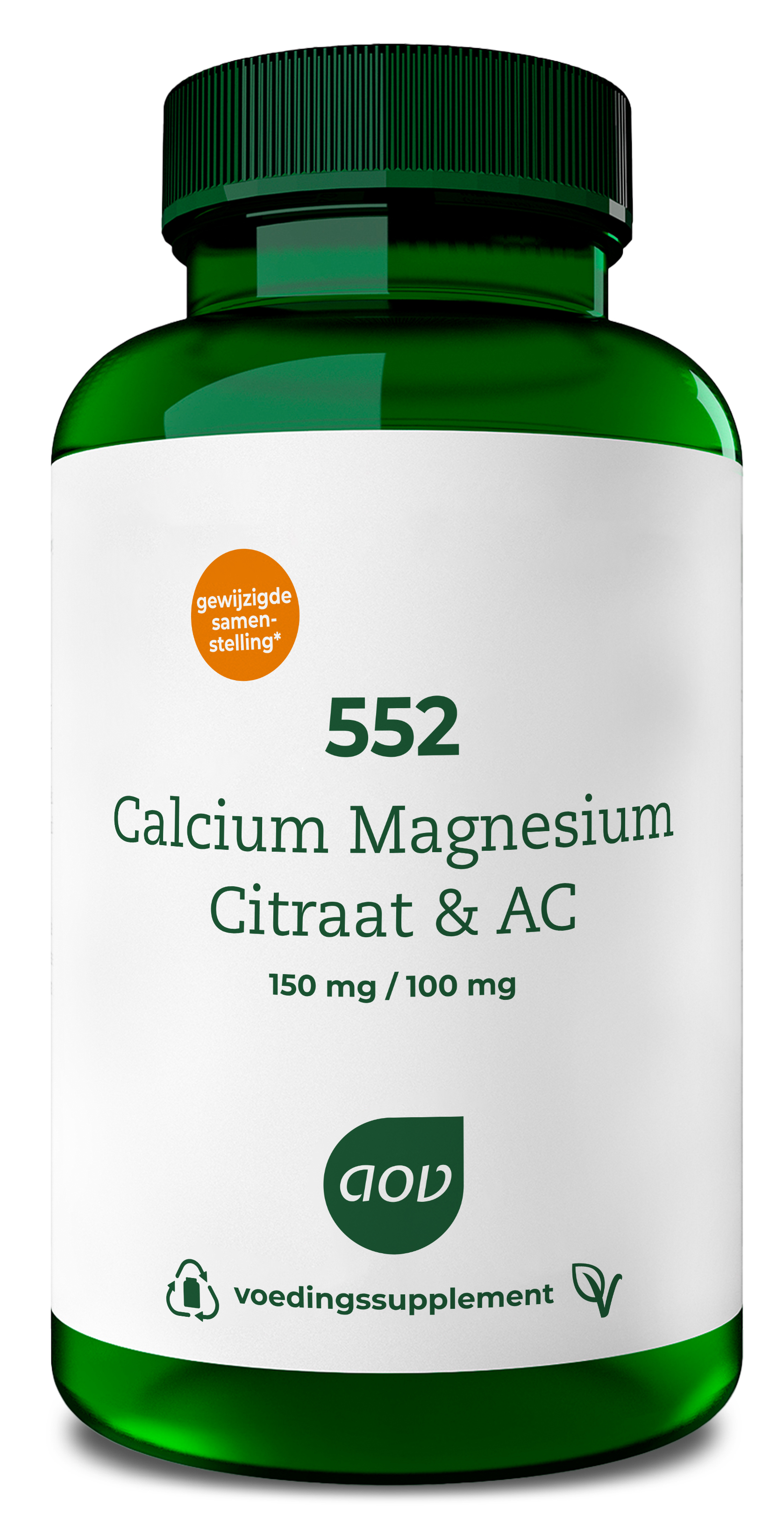 Calcium & Magnesium Citraat & AC NF - 60 tabl 