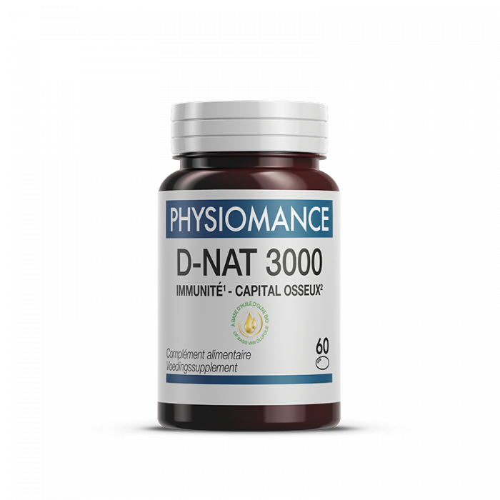 Physiomance D-Nat 3000 - 60 caps