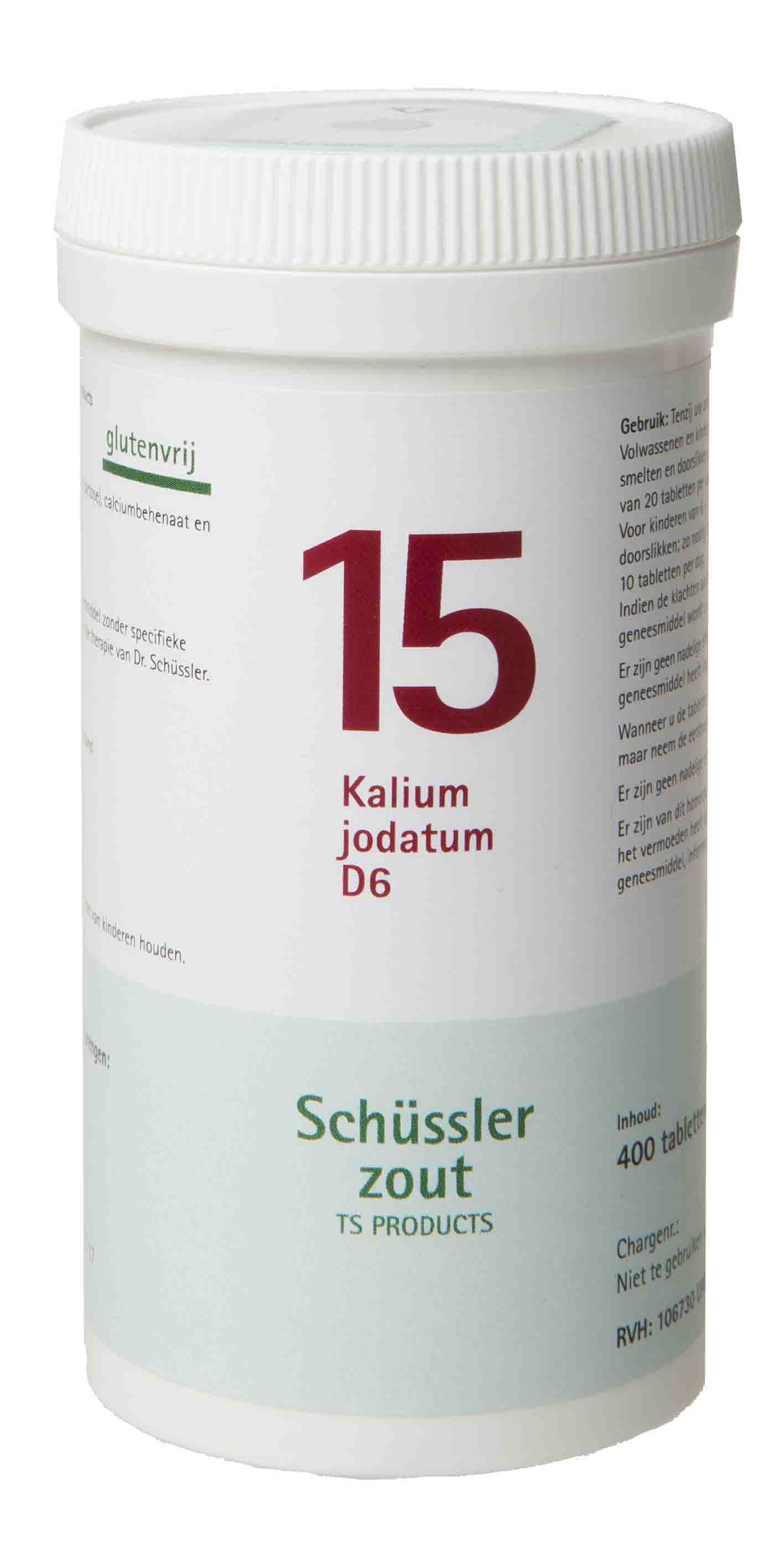 Kalium jodatum 15 - 400 tab