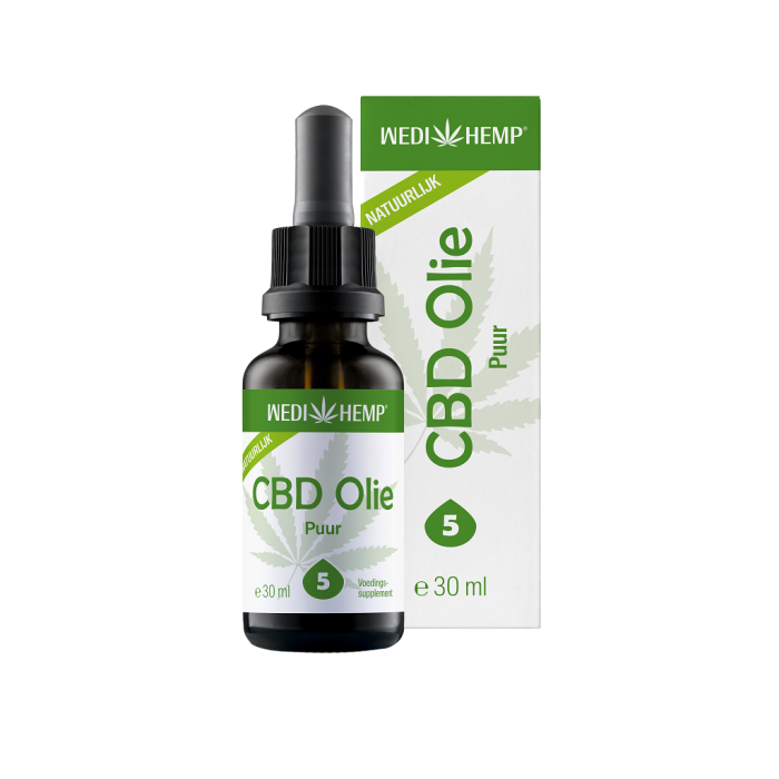 CBD Olie Puur 5% - 30 ml °°