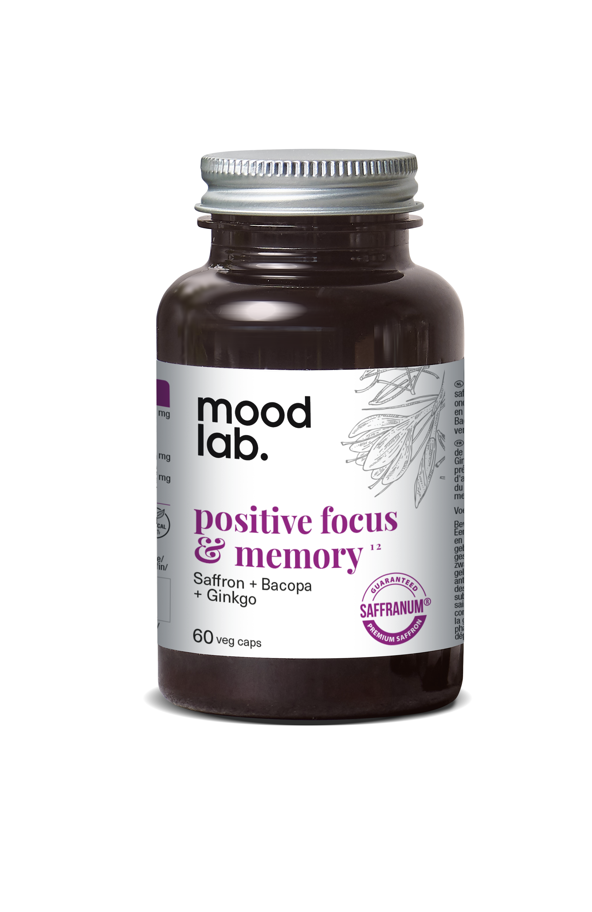Positive Focus & Memory - 60 vcaps