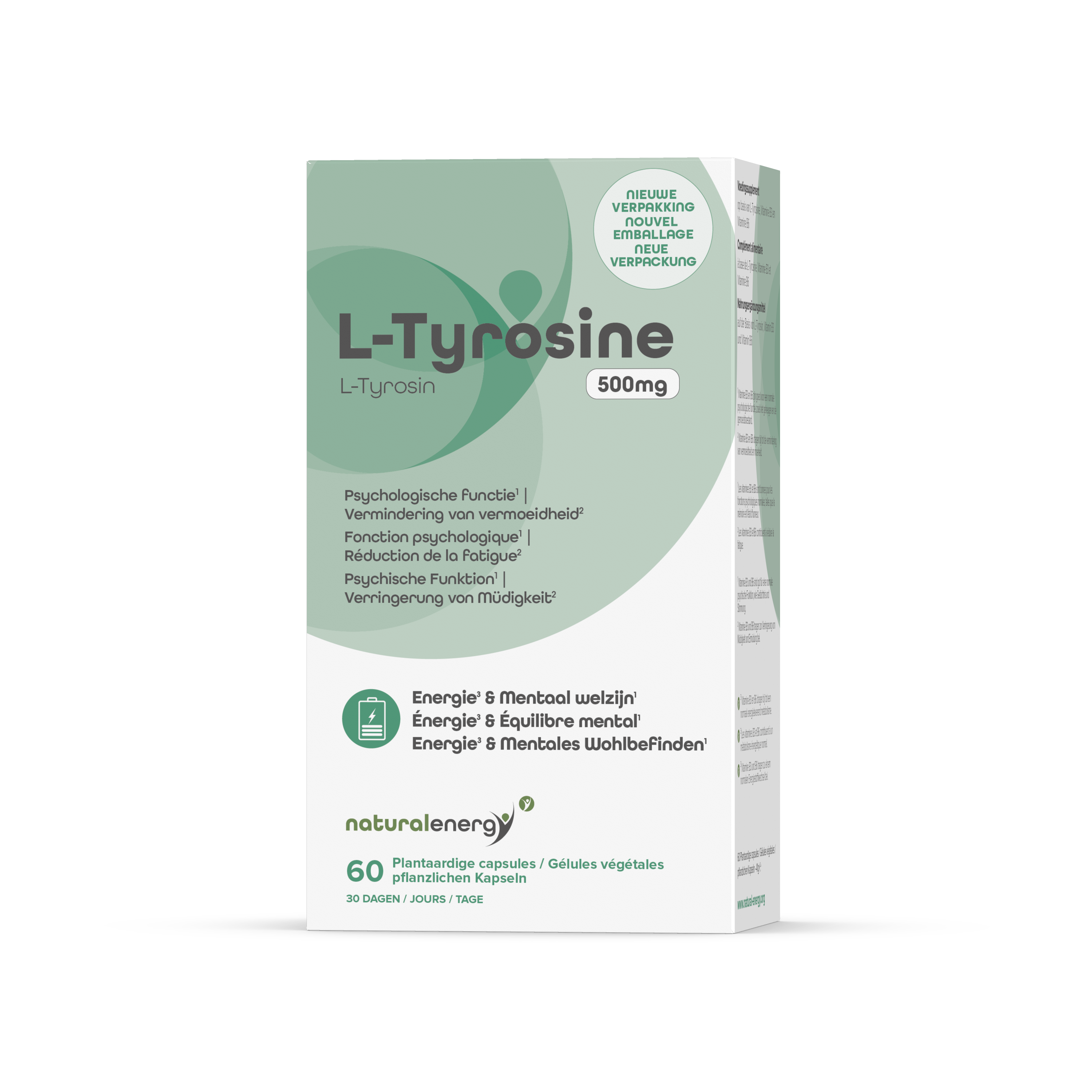 L-Tyrosine (500 mg) - 60 caps 