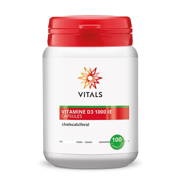 Vitamine D3 1000 iu - 100 caps
