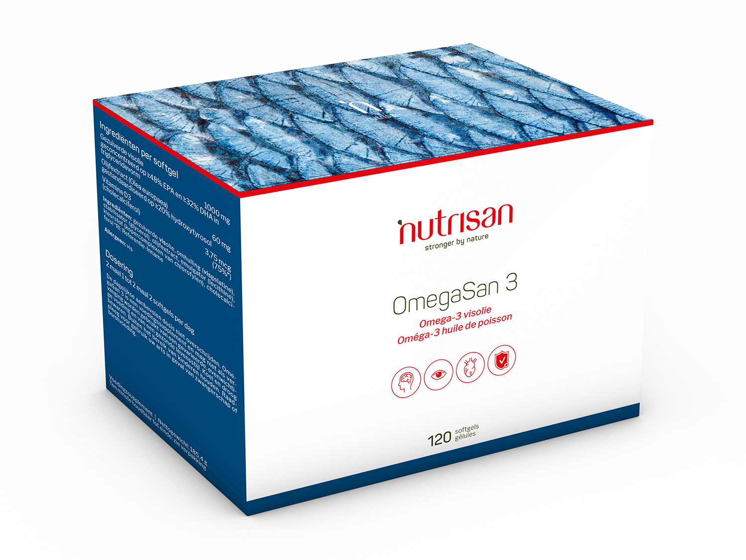 OmegaSan 3 (1000 mg) - 120 softgels