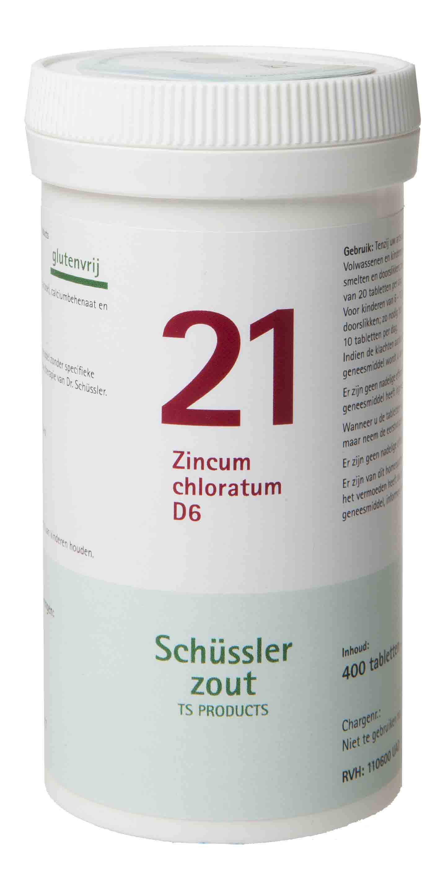 Zincum chloratum 21 - 400 tab
