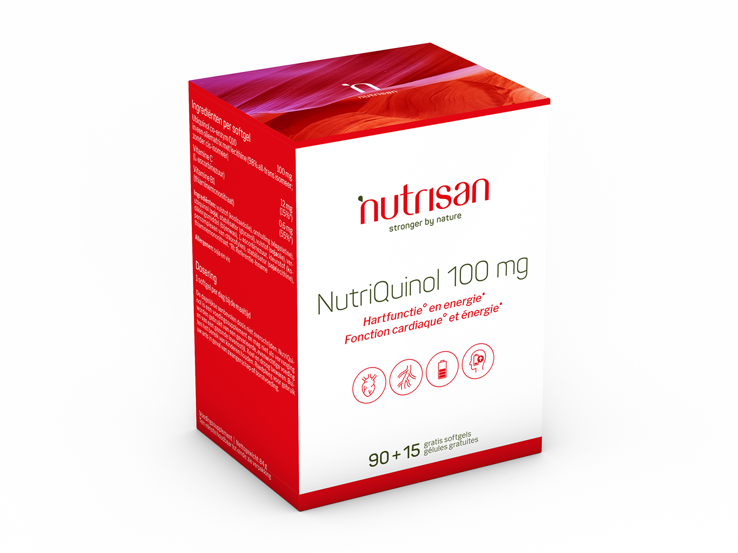 NutriQuinol (100 mg) - 90 softgels + 15 gratis 