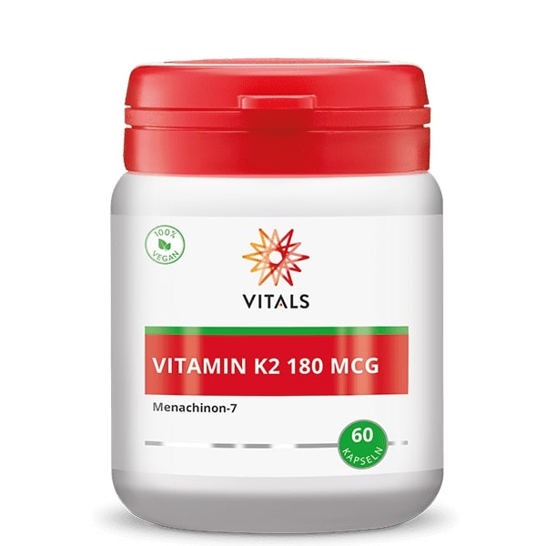 Vitamine K2 (180 mcg) - 60 caps 