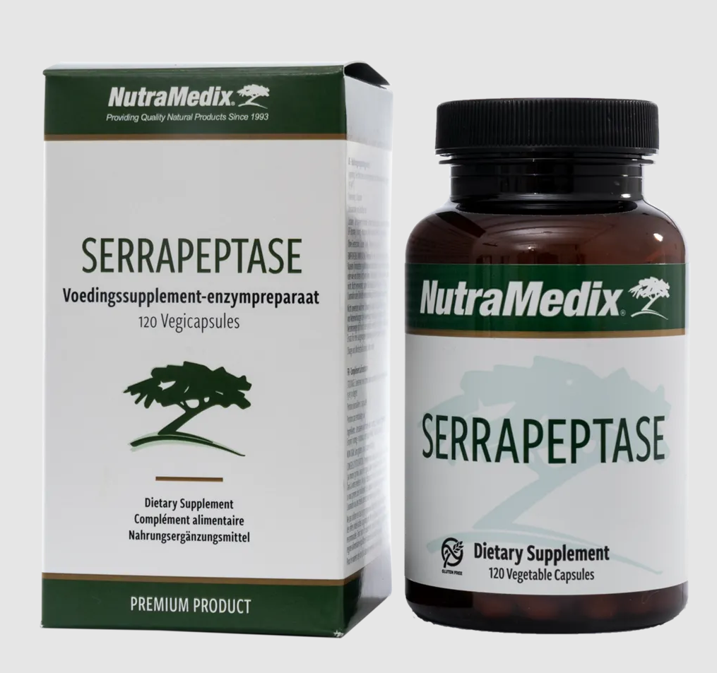 Serrapeptase 500 mg - 120 vcaps