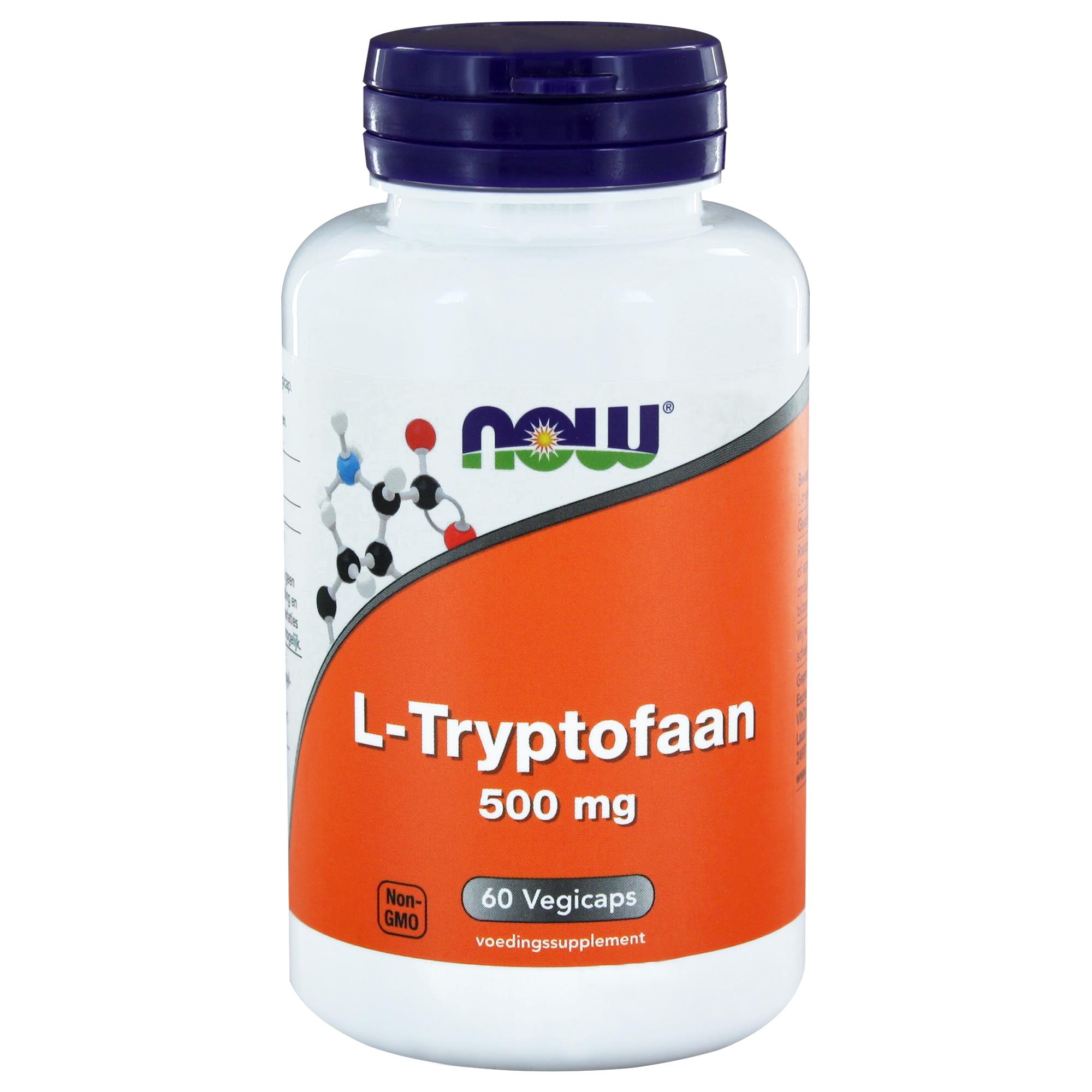 L-Tryptofaan (500 mg) - 60 Vegcaps