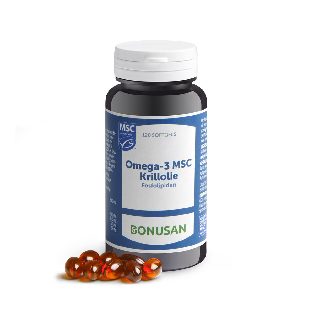 Omega-3 MSC Krillolie - 120 softgels