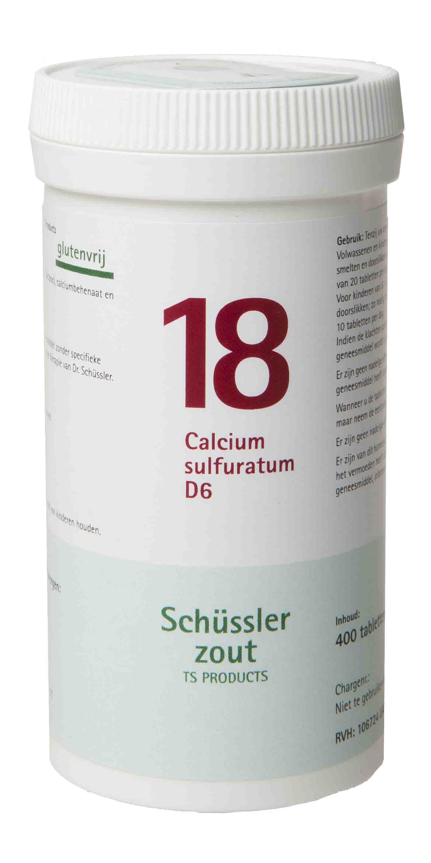 Calcium sulfuratum 18 - 400 tab