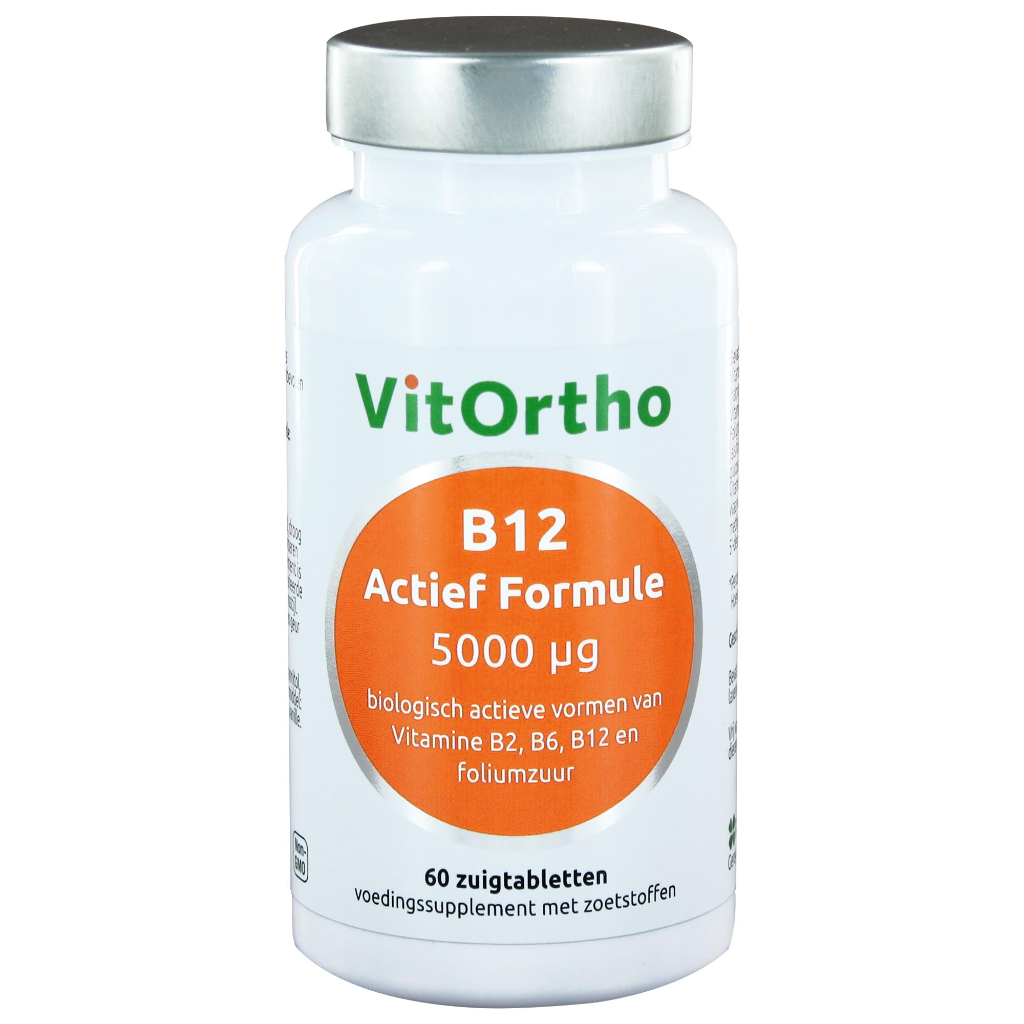 B12 Actief Formule - 60 zuigtab