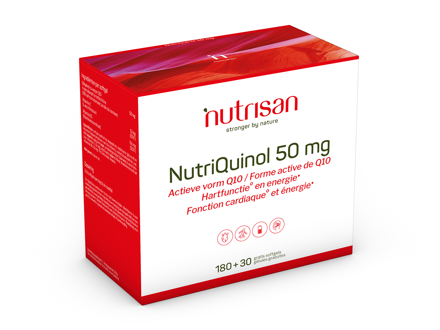 NutriQuinol (50 mg) - 180 softgels + 30 gratis