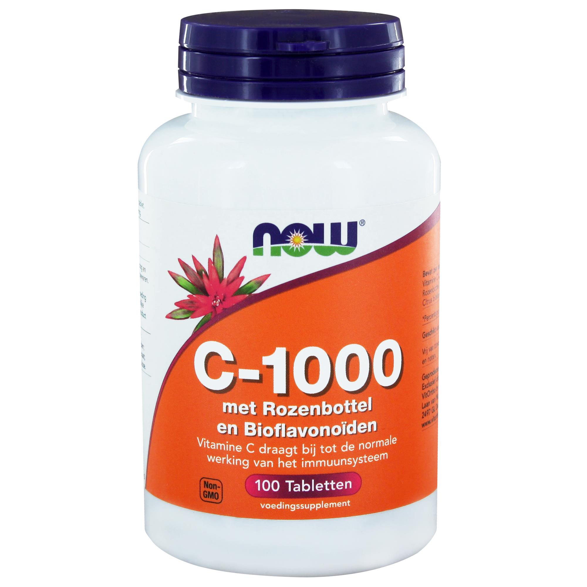 C-1000 met Rozenbottel en Bioflavono‹den 100 tabs