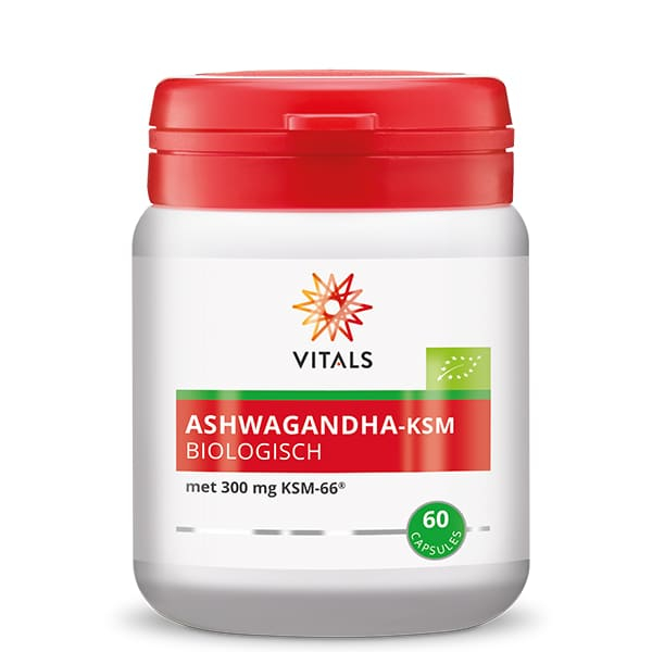 Ashwagandha Biologisch - KSM - 60 caps