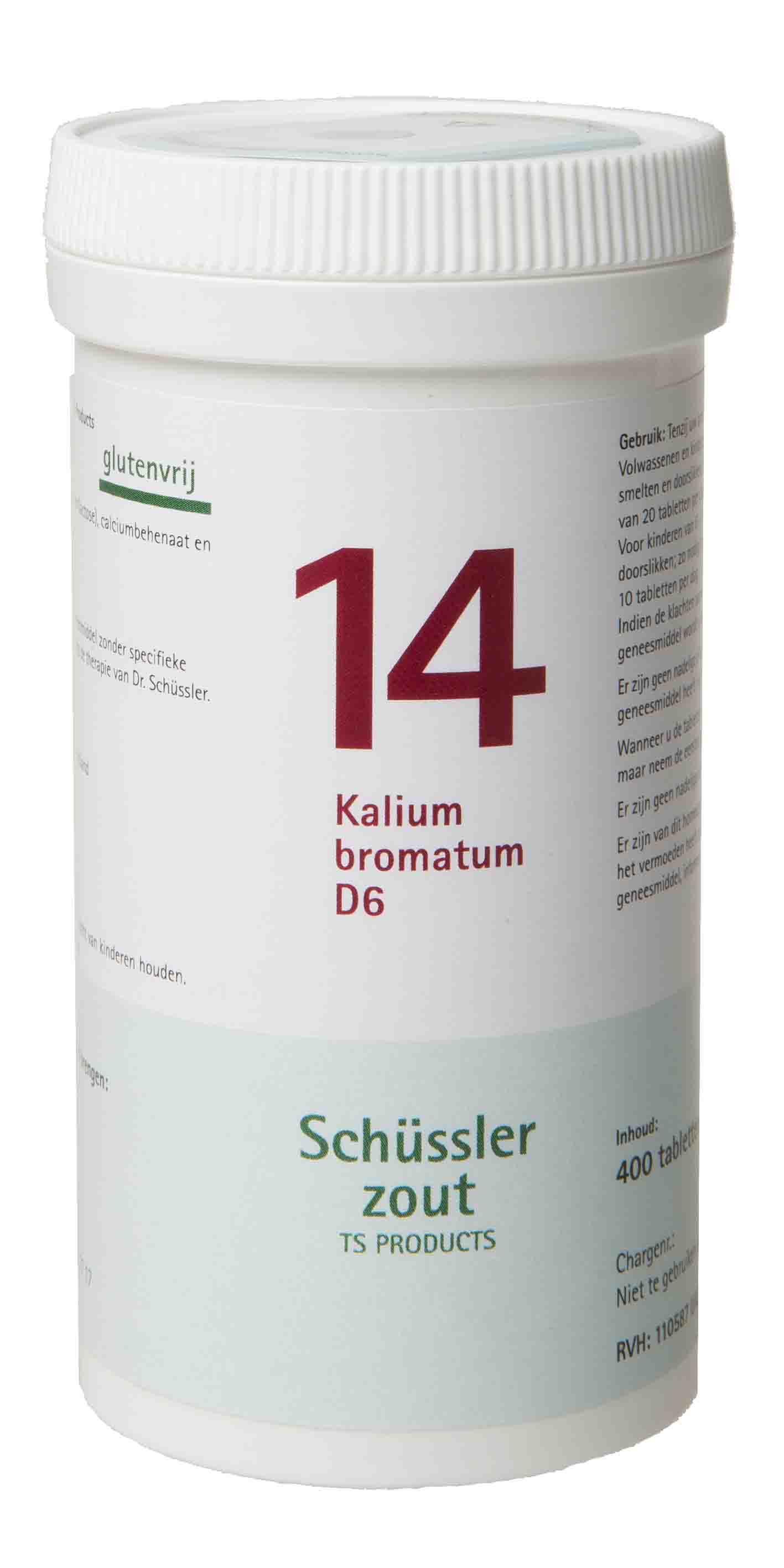 Kalium bromatum 14 - 400 tab