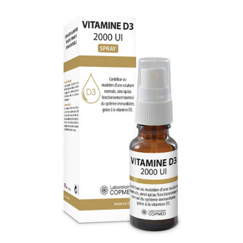 Vitamine D3 2000 UI - spray 20ml