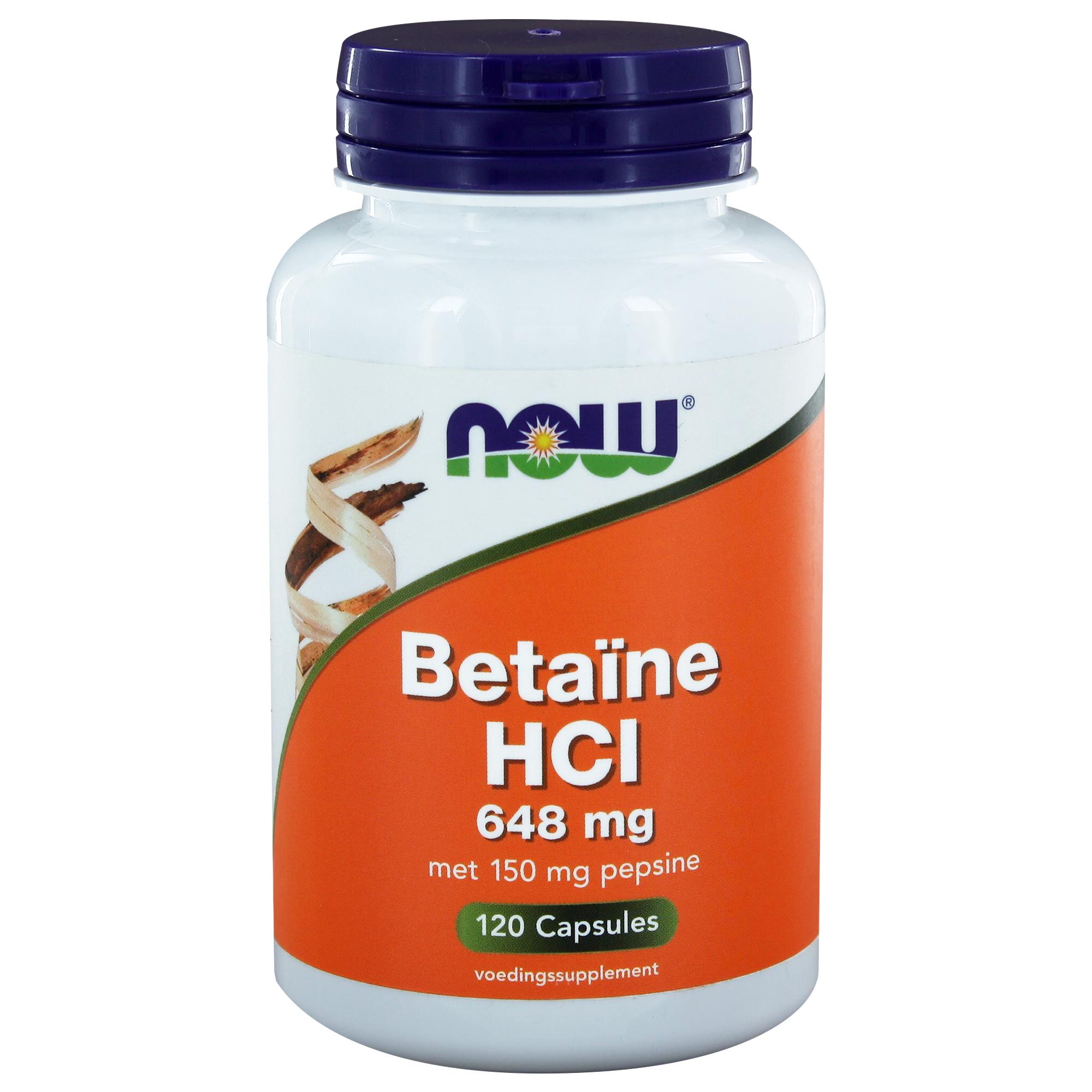 Betaine HCl 648 mg 120 caps