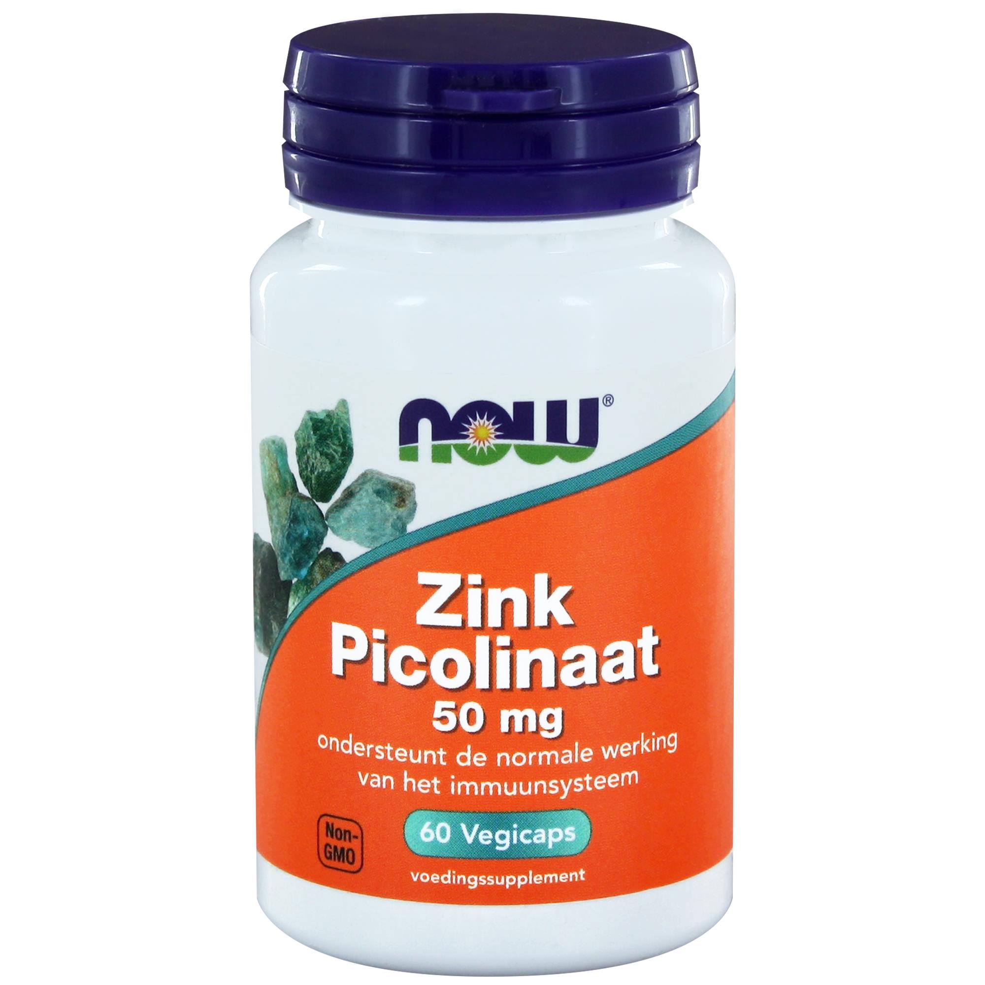 Zink Picolinaat (50 mg) - 60 caps