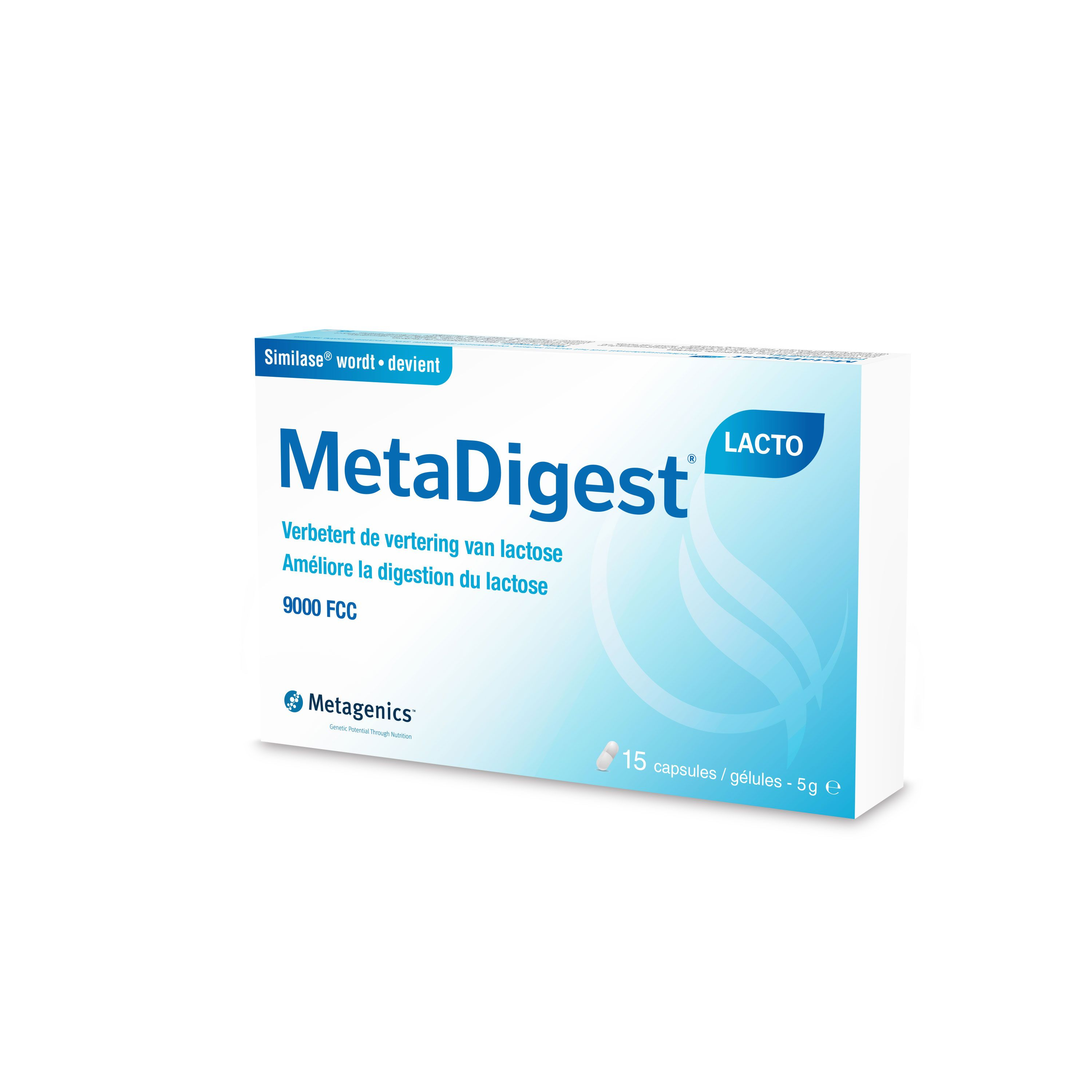 MetaDigest Lacto - 45 caps