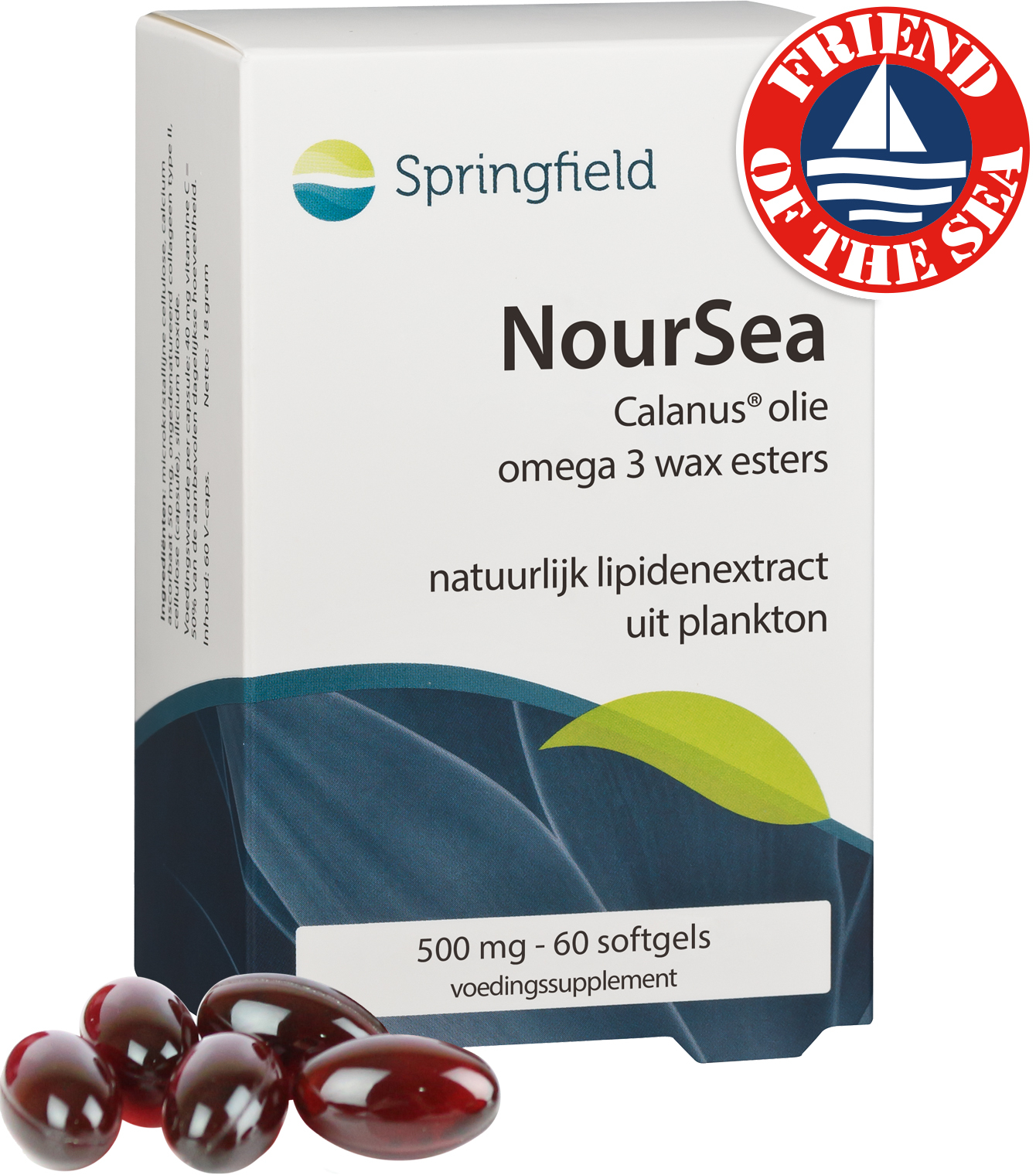 Noursea Calanus olie - 180 softgels