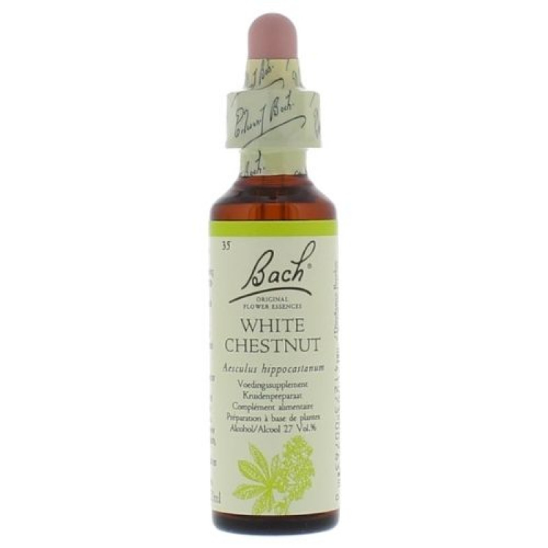 Bach bloesem No 35 White Chestnut - 20ml