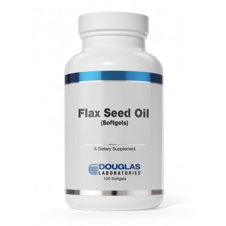 Organic Flax Seed Oil - 100 softgels