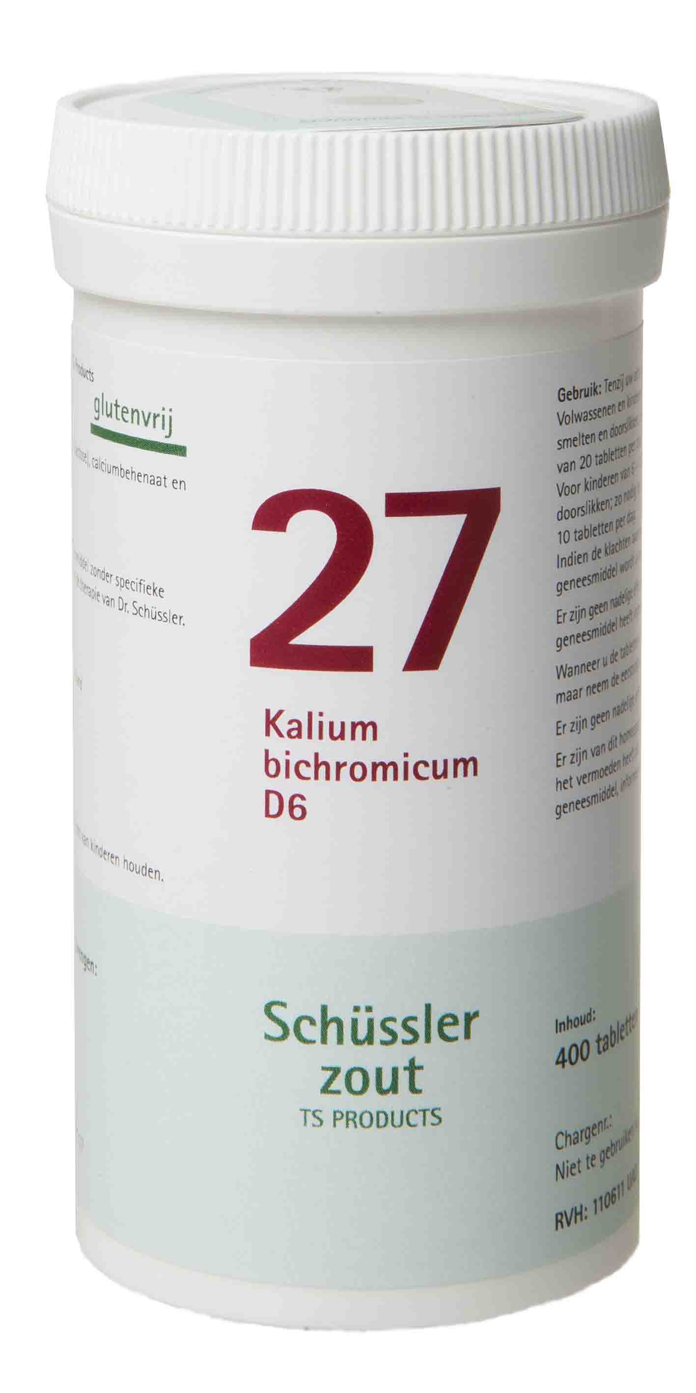 Kalium bichromicum 27 - 400 tab