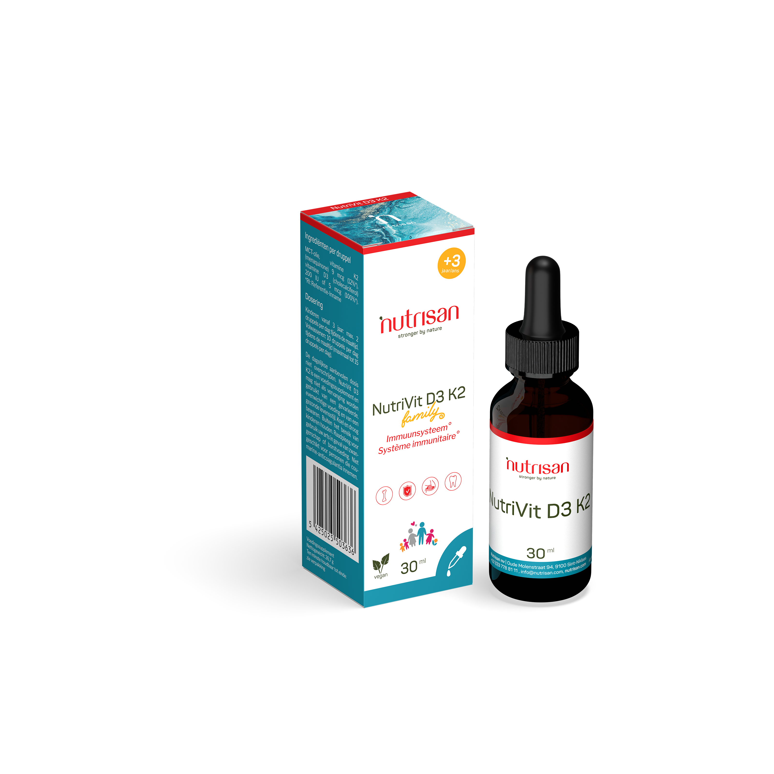 NutriVit D3 K2 - 30 ml 