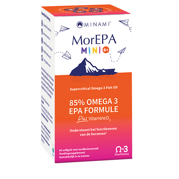 MorEPA Mini Smart Fats® + Vit.D 3 - 60caps