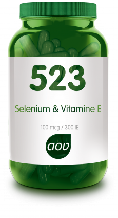 Selenium & Vitamine E (100 mcg/300 iu) - 60 Vegcaps - 523°°