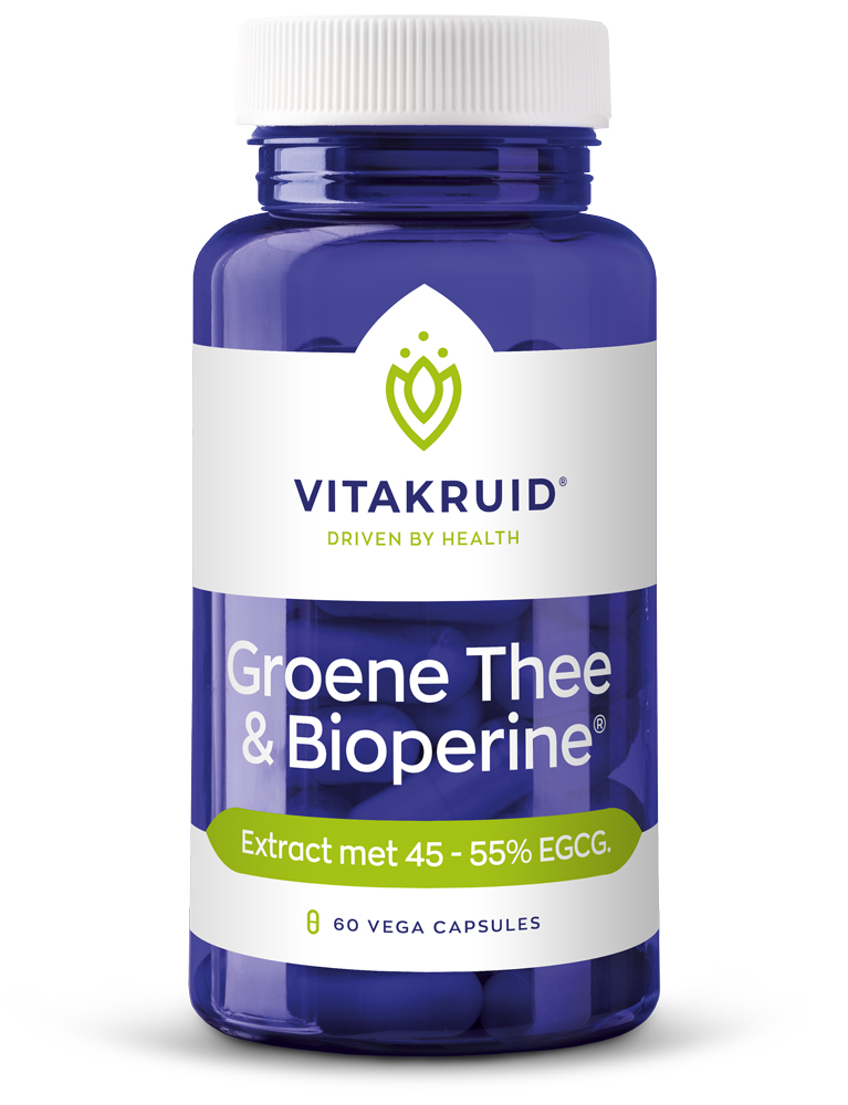 Groene Thee & BioperineÂ® - 60 vcaps