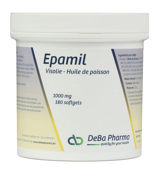 Epamil 1000 mg (omega-3) - 180 Softgels