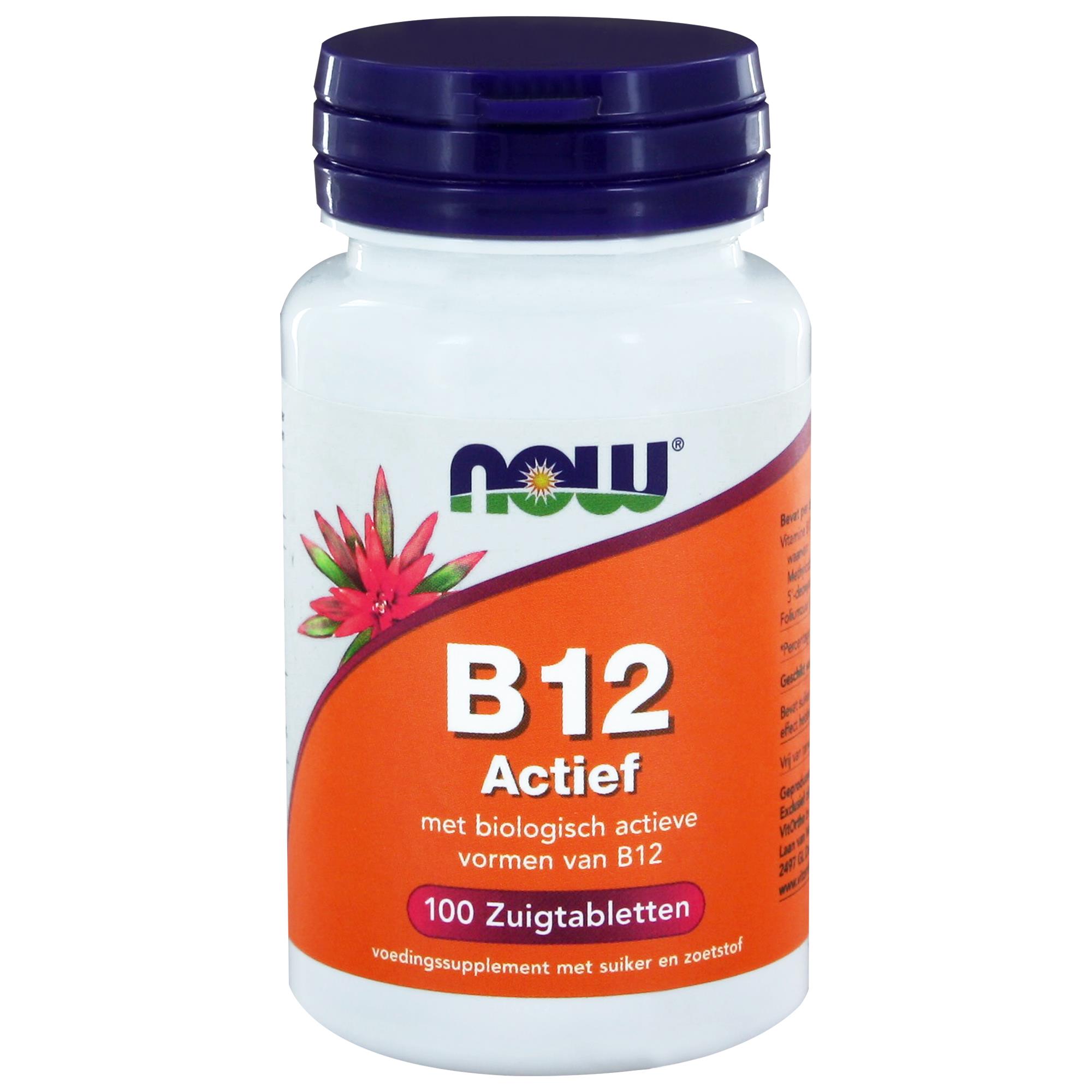 B12 Actief 100 zuigtabs