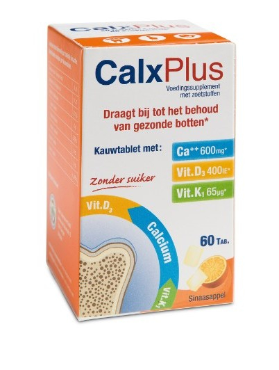 CalxPlus® Orange - 60 kauwtabs