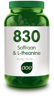 Saffraan & L-Theanine - 30 Vegcaps