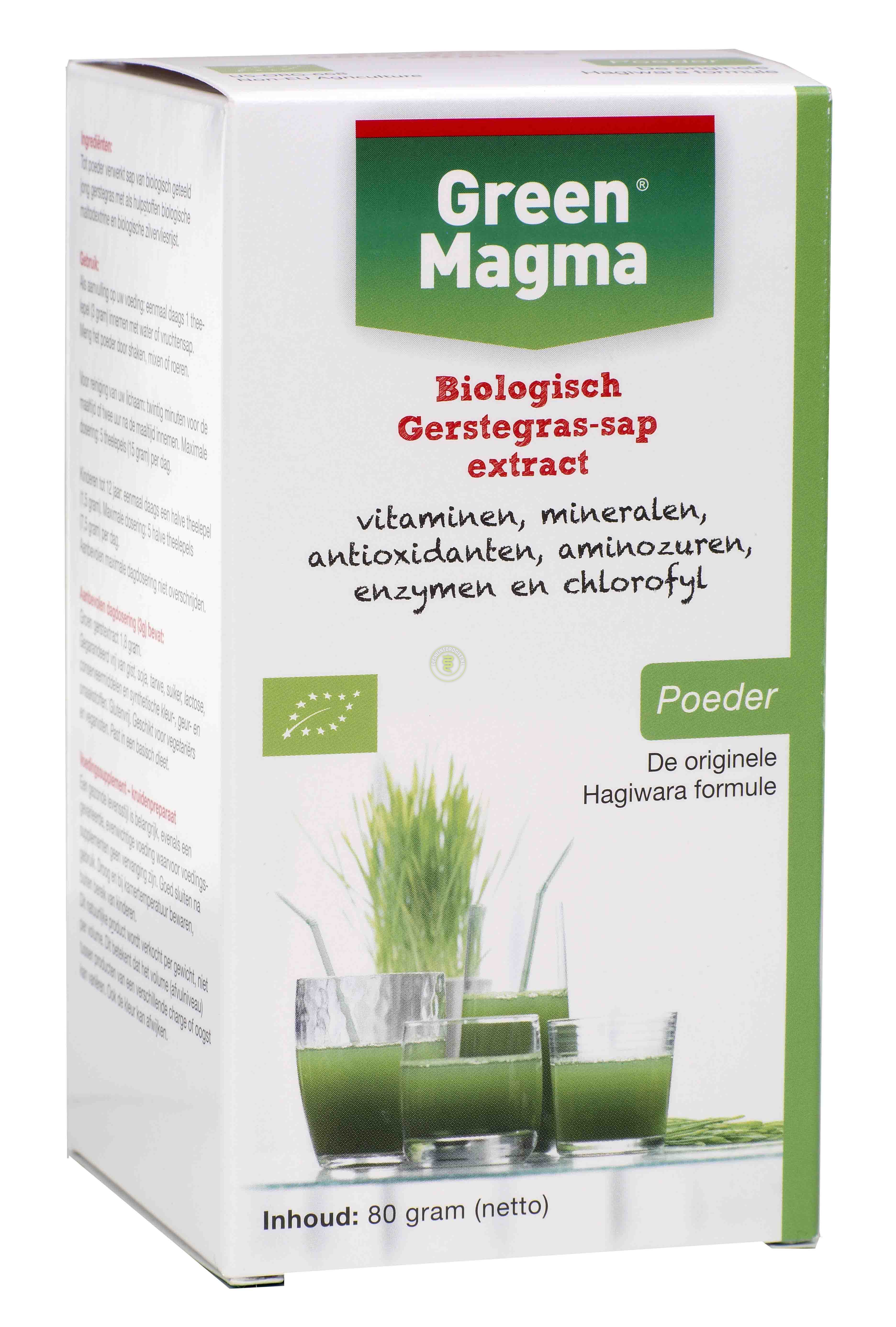 Green Magma Instant Poeder - 80 gr °°