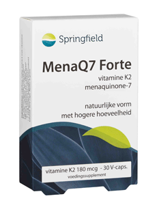 MenaQ7 Forte - menaquinon 7 - (180 mcg) - 30 Vcaps 